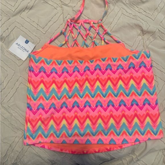 Arizona Bathing Suit Top Size 16 - Picture 3 of 4